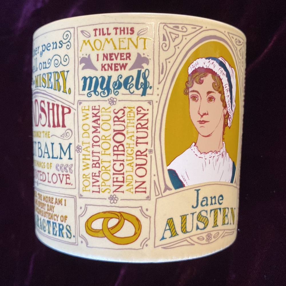 JANE AUSTEN MUG - Unemployed Philosophers Guild